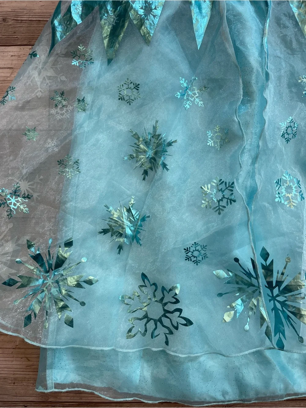 Disney | Frozen Elsa Costume Dress | Size: 5/6 - Picture 5 of 8